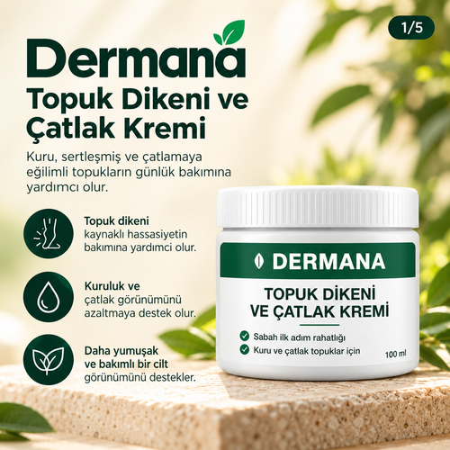 Dermana Topuk Dikeni ve Çatlak Kremi 100 ml